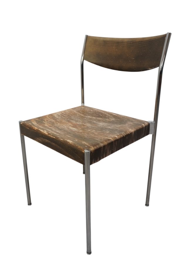Série de 10 chaises de Von Edlef Bandixen pour Dietiker, Suisse 1960's