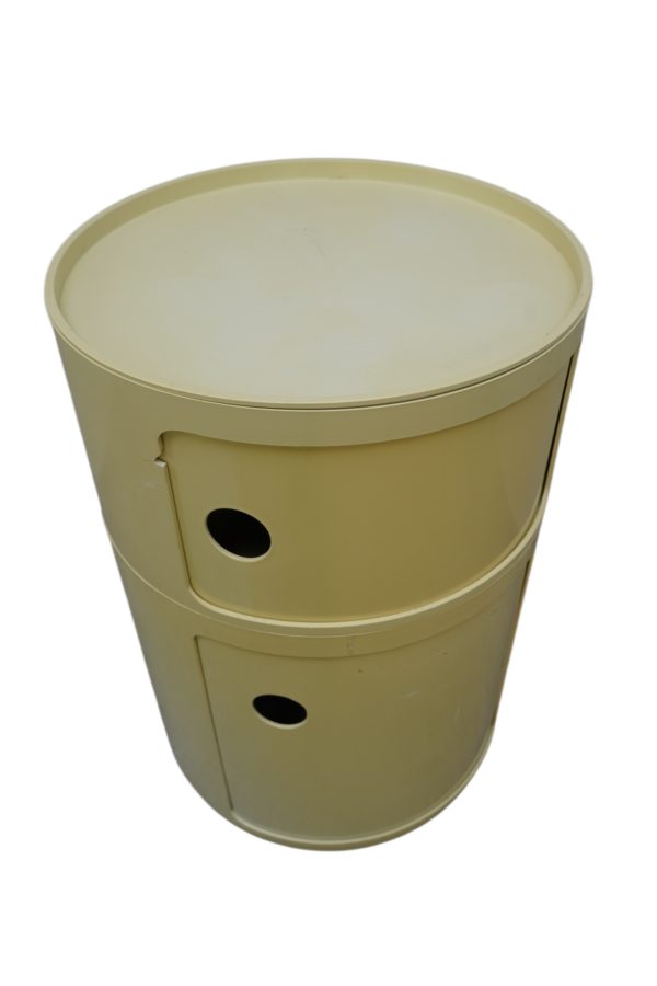 Duo de caissons mulitifonctions Componibili pour Kartell, Italie 1970's