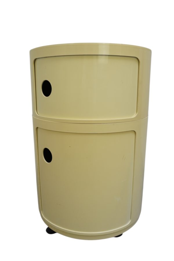 Duo de caissons mulitifonctions Componibili pour Kartell, Italie 1970's