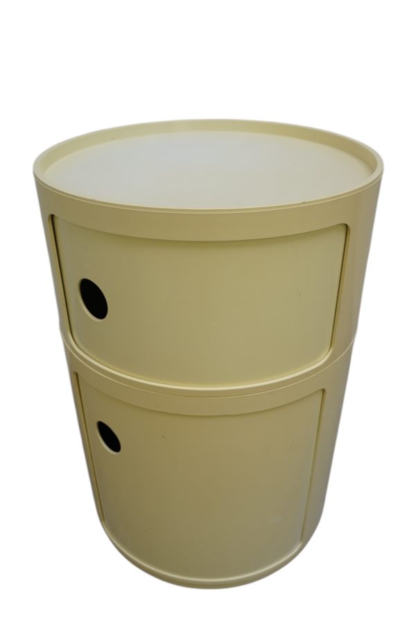 Duo de caissons mulitifonctions Componibili pour Kartell, Italie 1970's