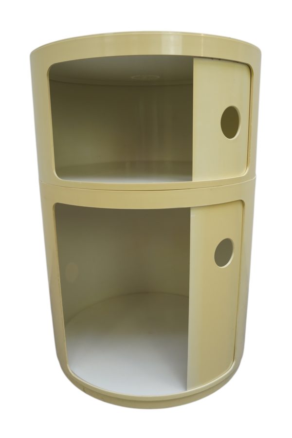 Duo de caissons mulitifonctions Componibili pour Kartell, Italie 1970's