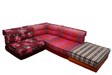 Canapé Mah Jong de Hans Hopfer pour Roche Bobois