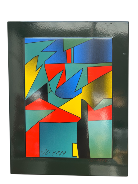 Panneau émaillé de Franz Eggenschwiler, 1992's
