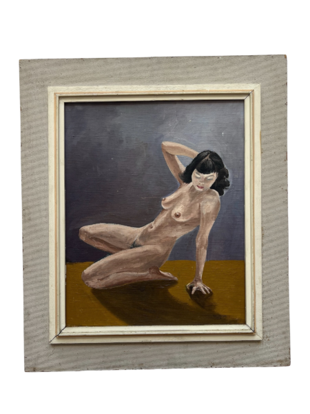 Peinture à l'huile figurative du XXe siècle