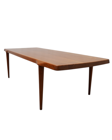 Table basse danoise conçue par le designer John Boné pour l'éditeur Mikael Laursen.