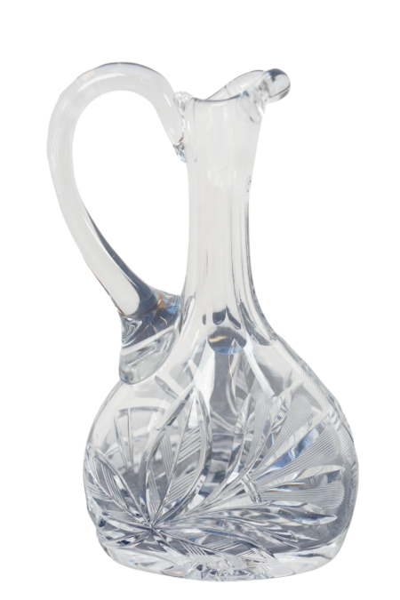 Carafe en cristal taillé