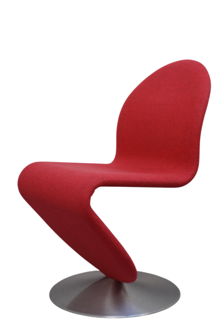 Chaise System 1-2-3 Dining Chair de Verner Panton pour Verpan