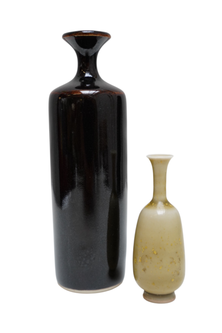 Vases miniatures en grés réalisés par John Andersson et Rolf Palm, Suède