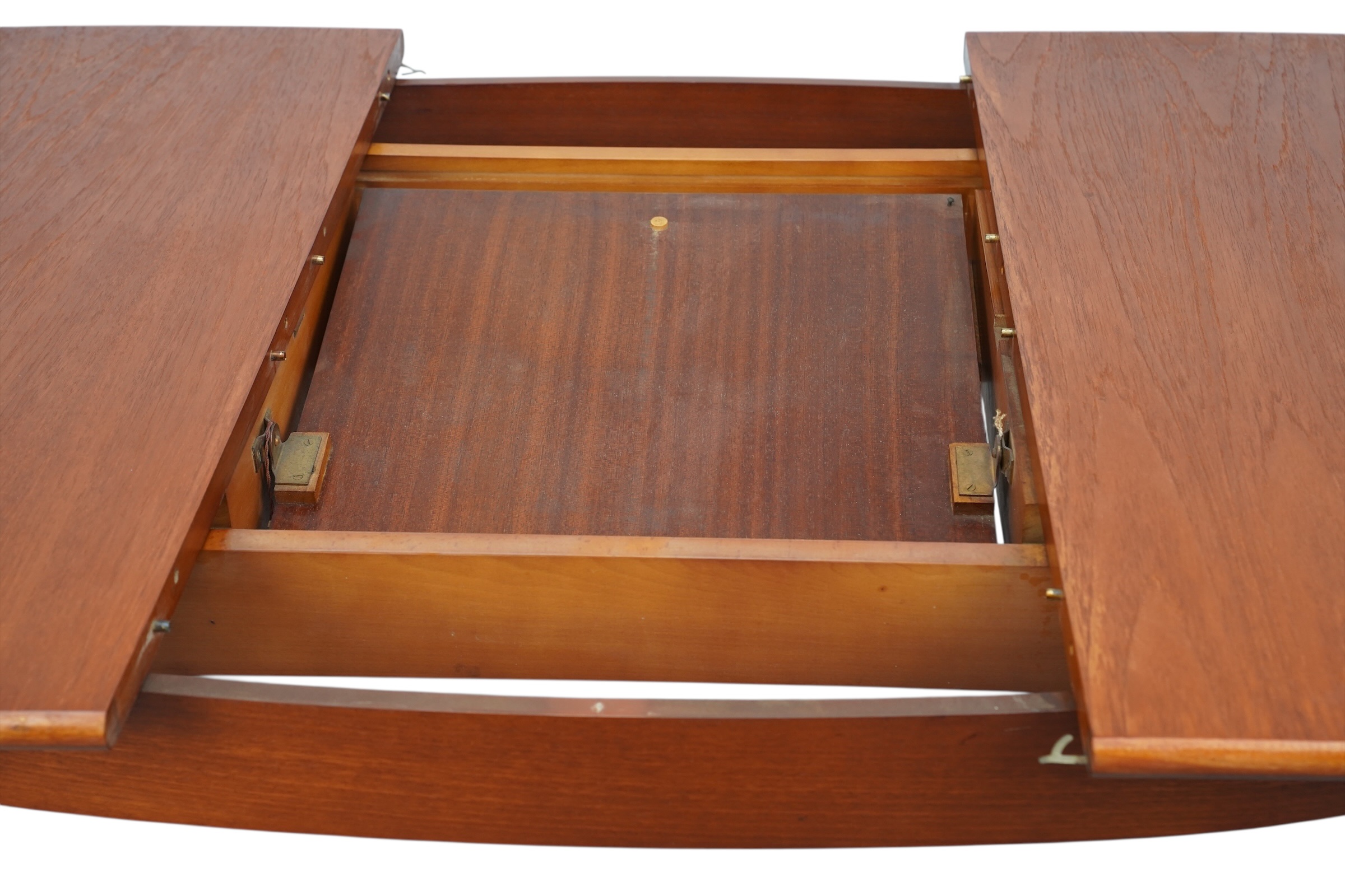 able de salle à manger ovale et extensible, Jentique - Royaume -Uni, 1960's