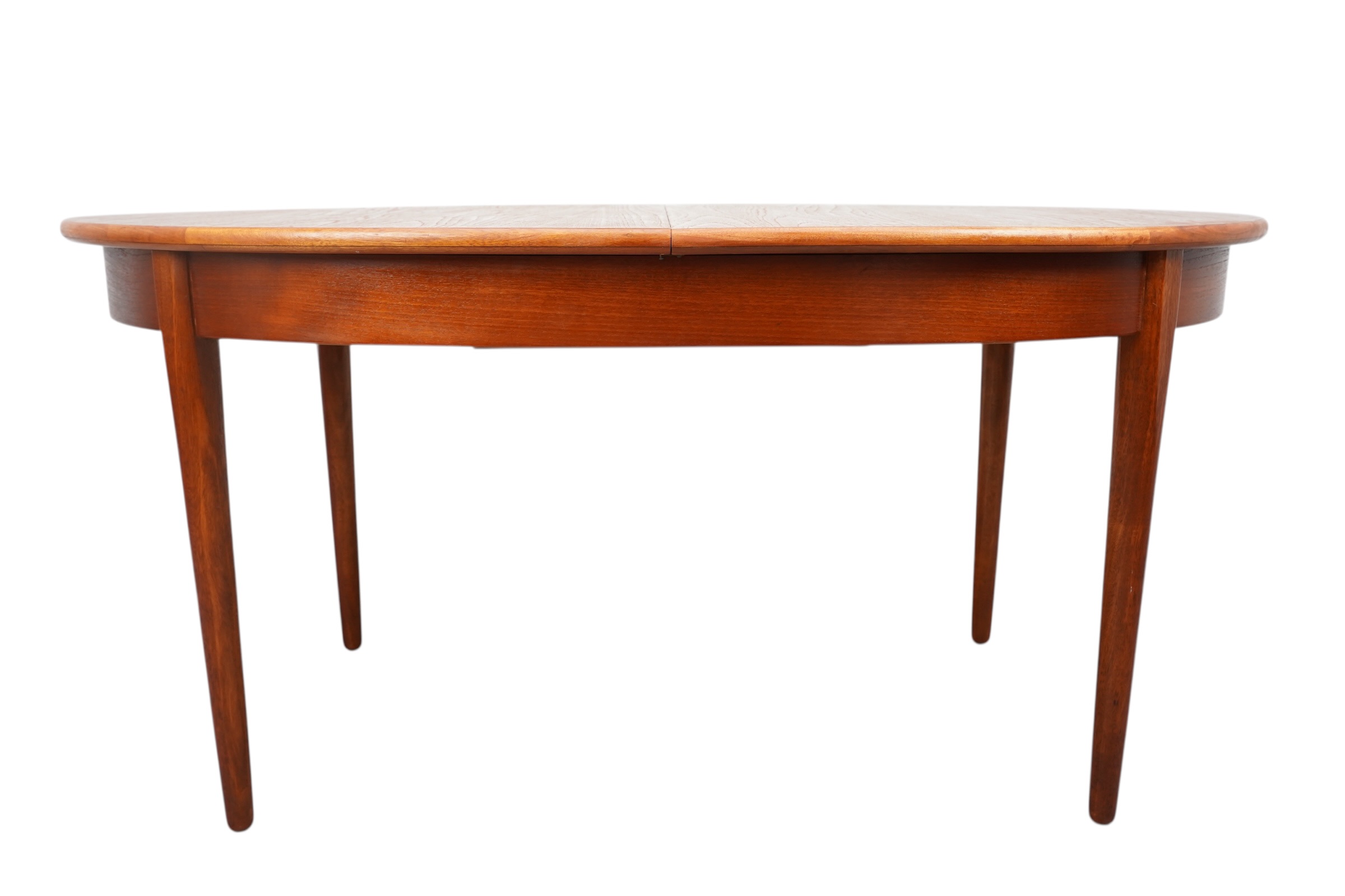 able de salle à manger ovale et extensible, Jentique - Royaume -Uni, 1960's