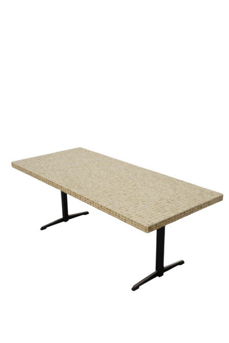 Table basse au style rétro en mosaïque, 1960's
