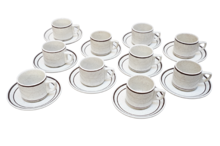 Set de vaisselles de café ou thé, John Maddock & Sons Ltt - 1960's