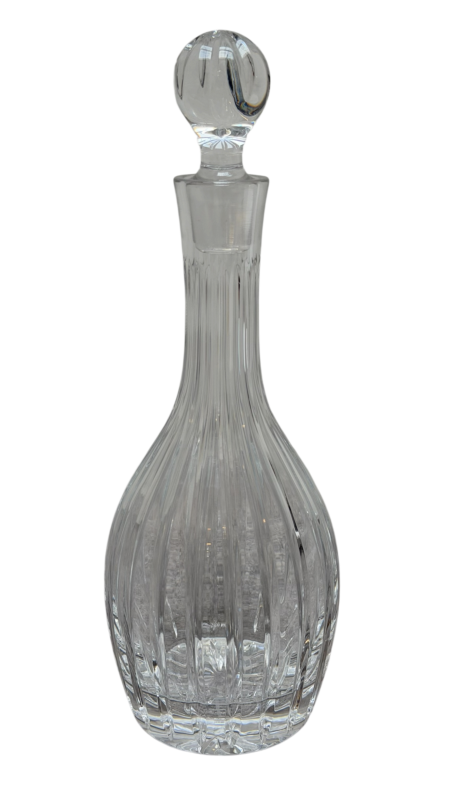 Carafe à spiritueux en cristal, manufacture Royal Doulton