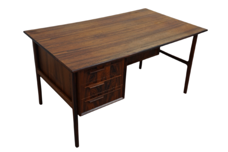 Bureau de direction en bois de rose par le danois H.P Hansen pour IMHA Møbler, 1960's