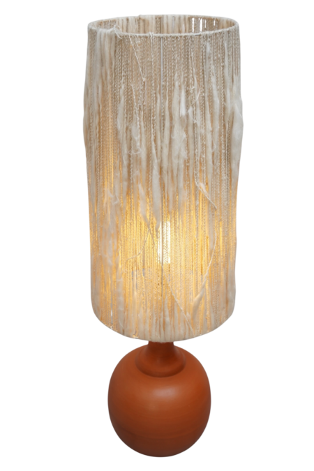 Lampe à poser artisanale, 1970's