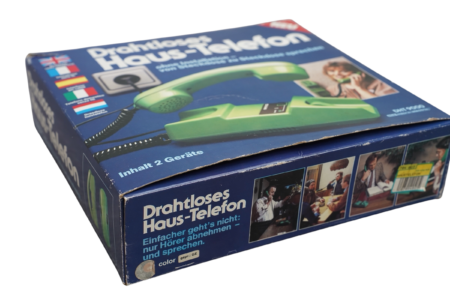 Téléphone domestique sans fil, ME Micro-Electric DHT 9000 - 1980's