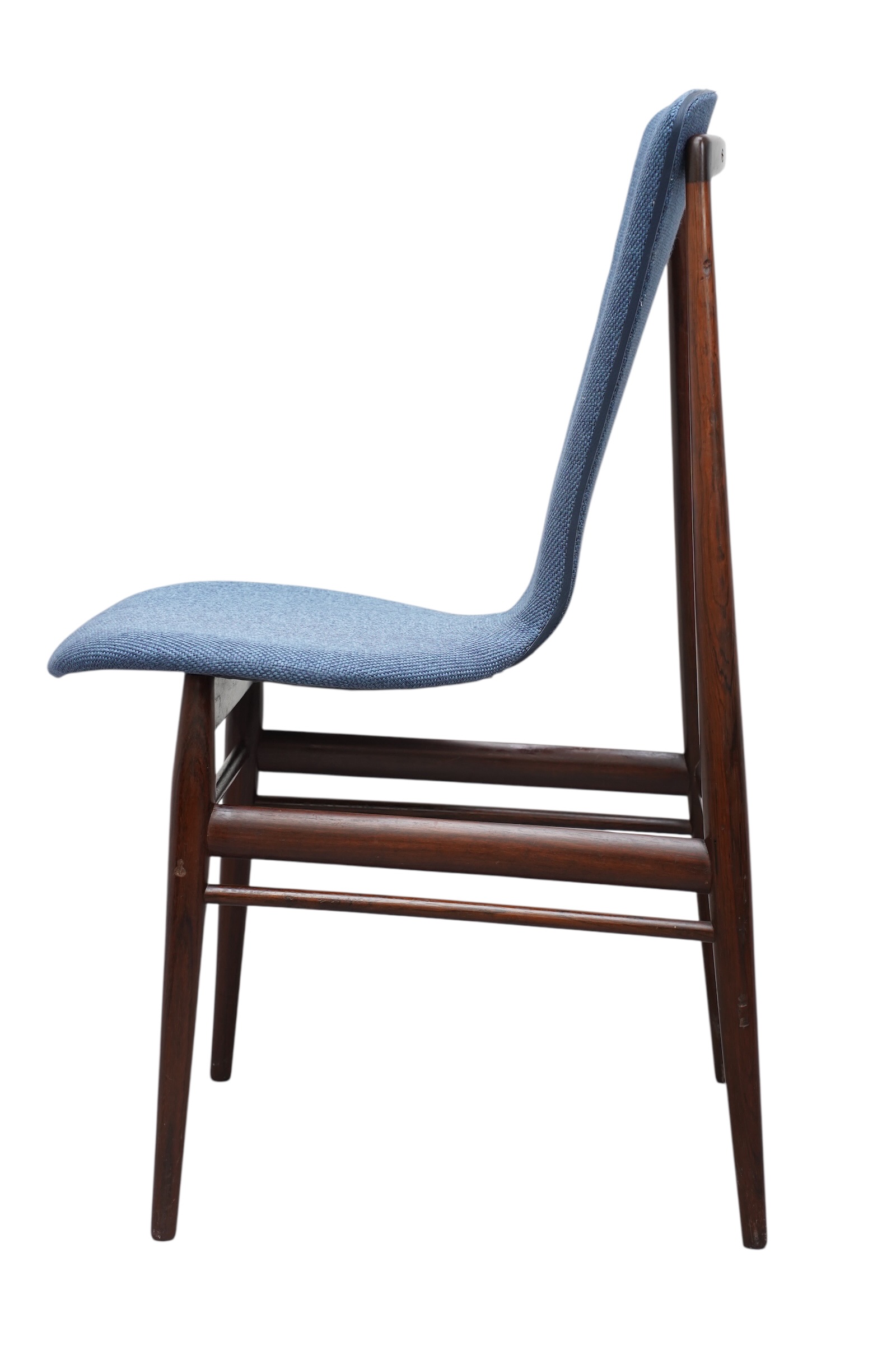 Ensemble de 6 chaises de salle à manger par Inger Klingenberg, Fristho Hollande 1950's
