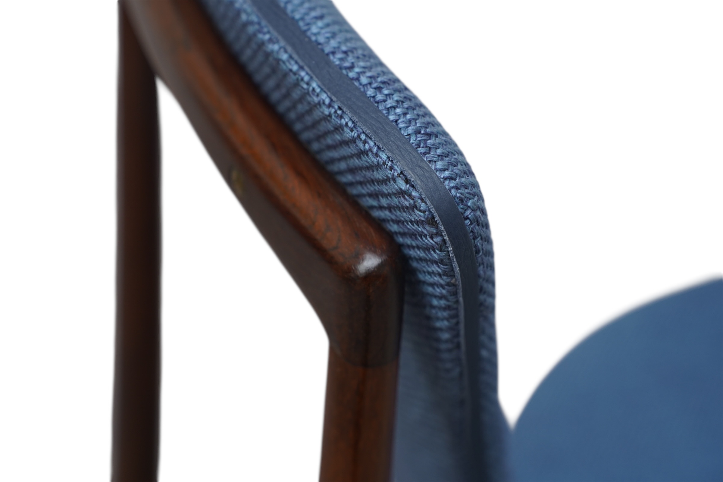 Ensemble de 6 chaises de salle à manger par Inger Klingenberg, Fristho Hollande 1950's