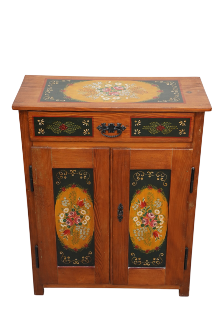 Petit bahut de style traditionnel, Art populaire- 1950's