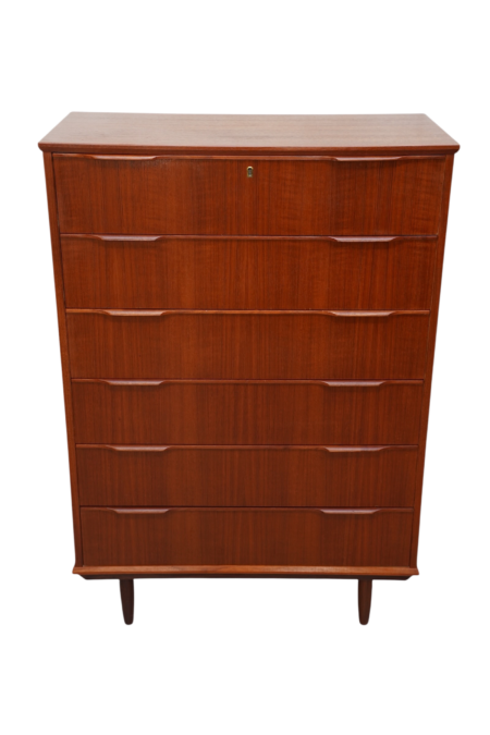 Commode haute scandinave par Ejsing Møbelfabrik - Danemark, 1960's