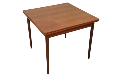 Table de salle à manger extensible, fabriquée au Danemark par Ansager Mobler - 1960's