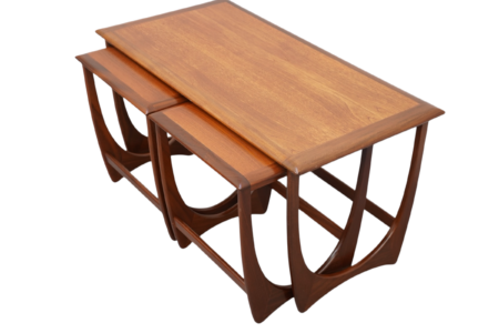 Ensemble de tables gigognes G-Plan Fresco, Victor Wilkins - 1960's