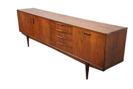 Enfilade en palissandre de Rio conçu par le designer allemand Heinrich Riestenpatt, Arno - 1960's
