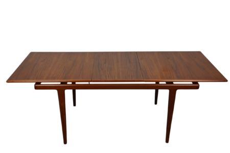 Table à manger extensible réalisé par le danois Sven Ellekær, 1960's
