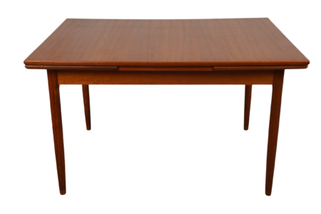 Table de salle à manger extensible de Kai Kristiansen pour Korup Stolefabrik, Danemark - 1960's